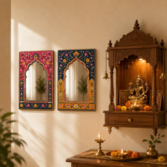 Arch Shape Mirror Wall Hanging for Bedroom