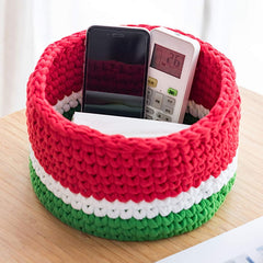 Cliths 3 Pcs Circular Wooden Basket Base Crochet Knitting Bag Bottom for Yarn Storage, DIY Craft Supplies MDF with Holes