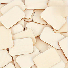 Rectangular wooden blanks