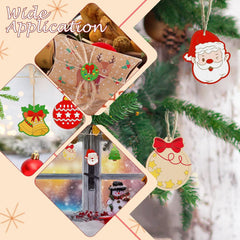 laser cut wooden ornaments
