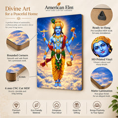 Chaturmas Vishnu wall painting