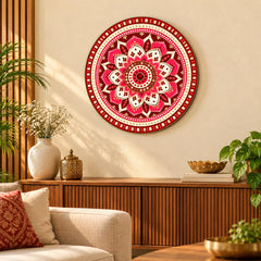 Ready to Hang Round MDF Wall Decor