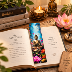 Buddha MDF bookmarks for readers