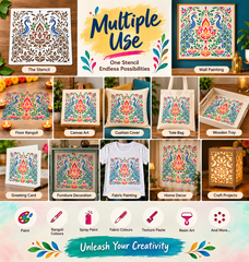 diwali painting stencil for traditional rangoli designs