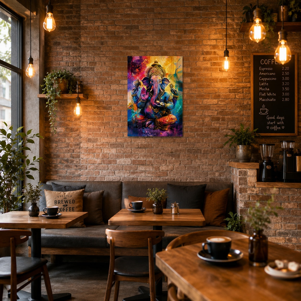 Ganesha Artwork for Living Room Wall