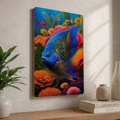 fish artwork for home decoration