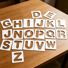 alphabet painting stencil for chalkboard signs