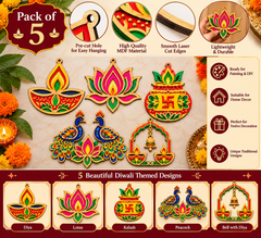 wooden diya craft cutouts for painting