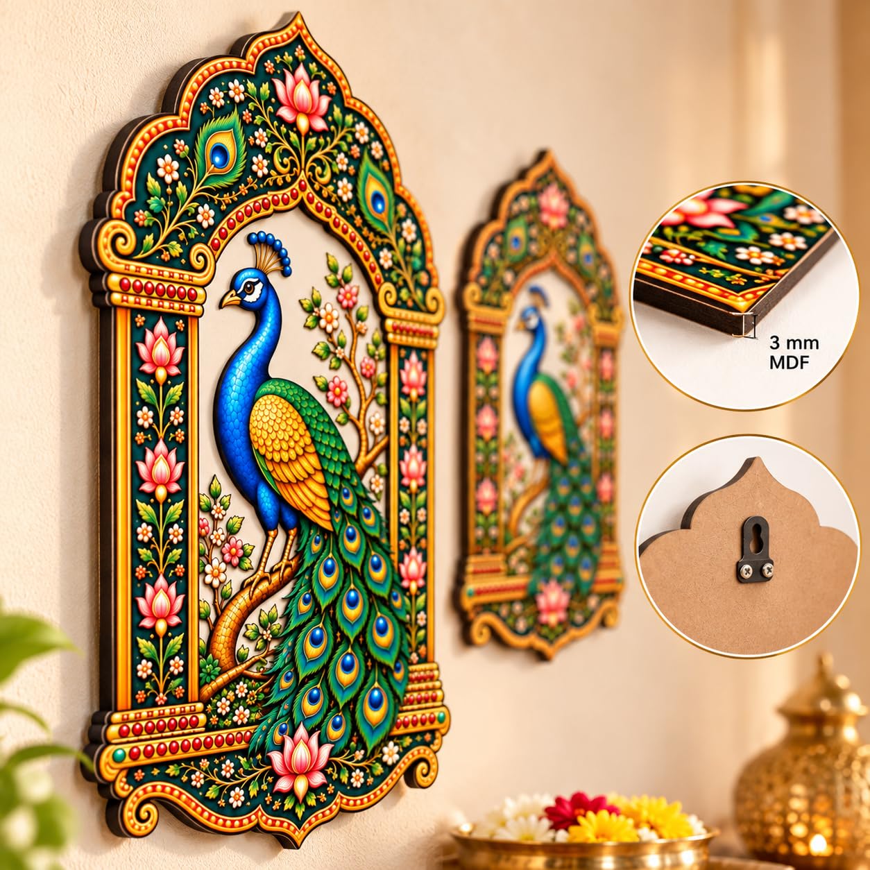 Rajasthani jharokha wall decor
