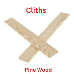 pine wood art base