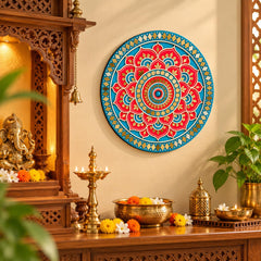 Ready to Hang Round MDF Wall Decoration