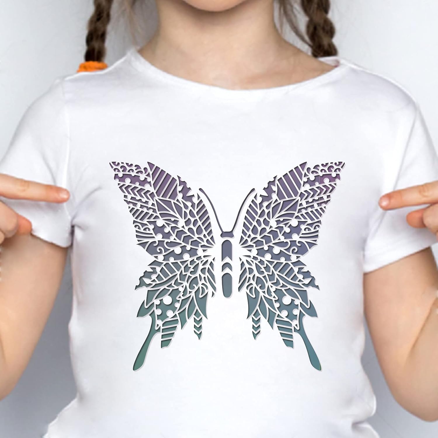 fabric stencil diy