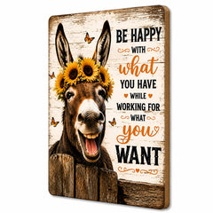humorous animal wall art for office