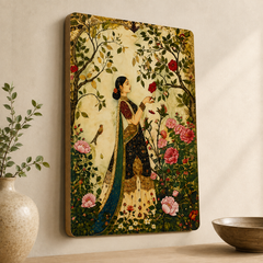 MDF Indian wall art for home