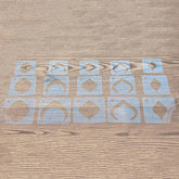 mandala stencils for dot painting