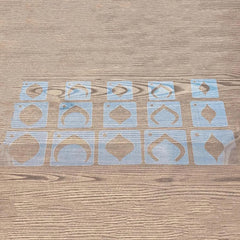 mandala stencils for dot painting