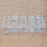 mandala stencils for painting mandala stencils for wall painting Search dot painting tools for mandala art plastic stencil for art and craft templates for drawing geometric shapes stencil