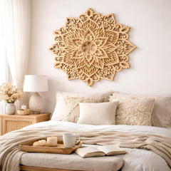 3D mandala wall decor MDF