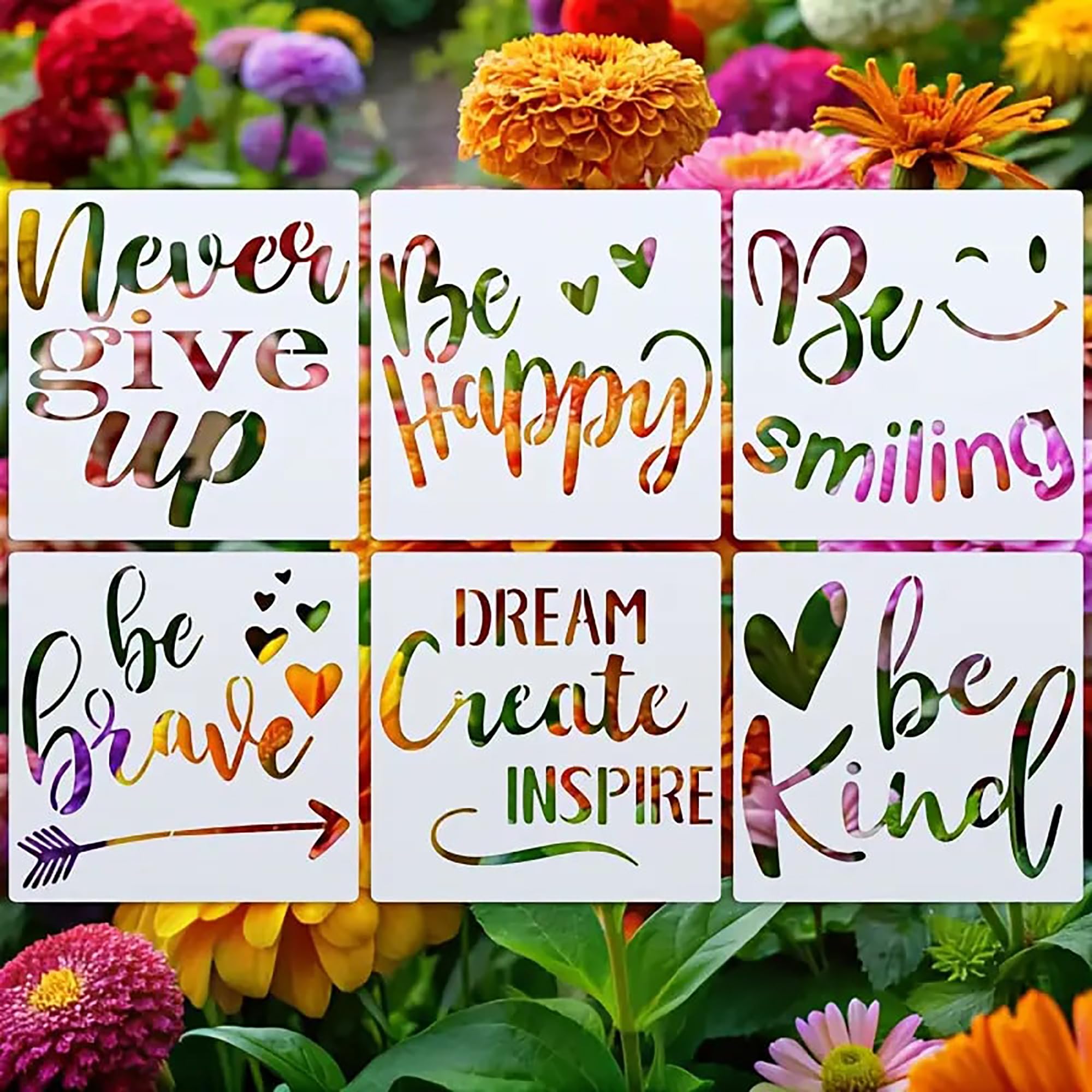 reusable stencils for craft and art