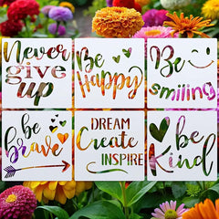 reusable stencils for craft and art