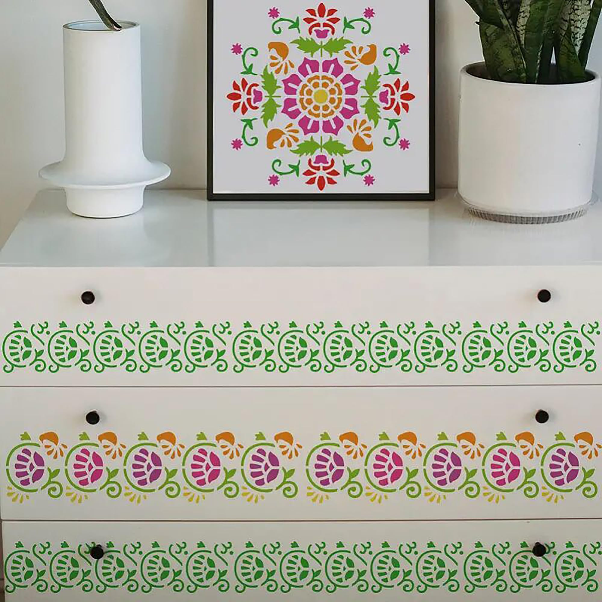 fabric painting stencil designs