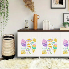 cute food painting template