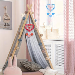 Cliths Heart Shape Dream Catcher Craft Kit DIY String Art