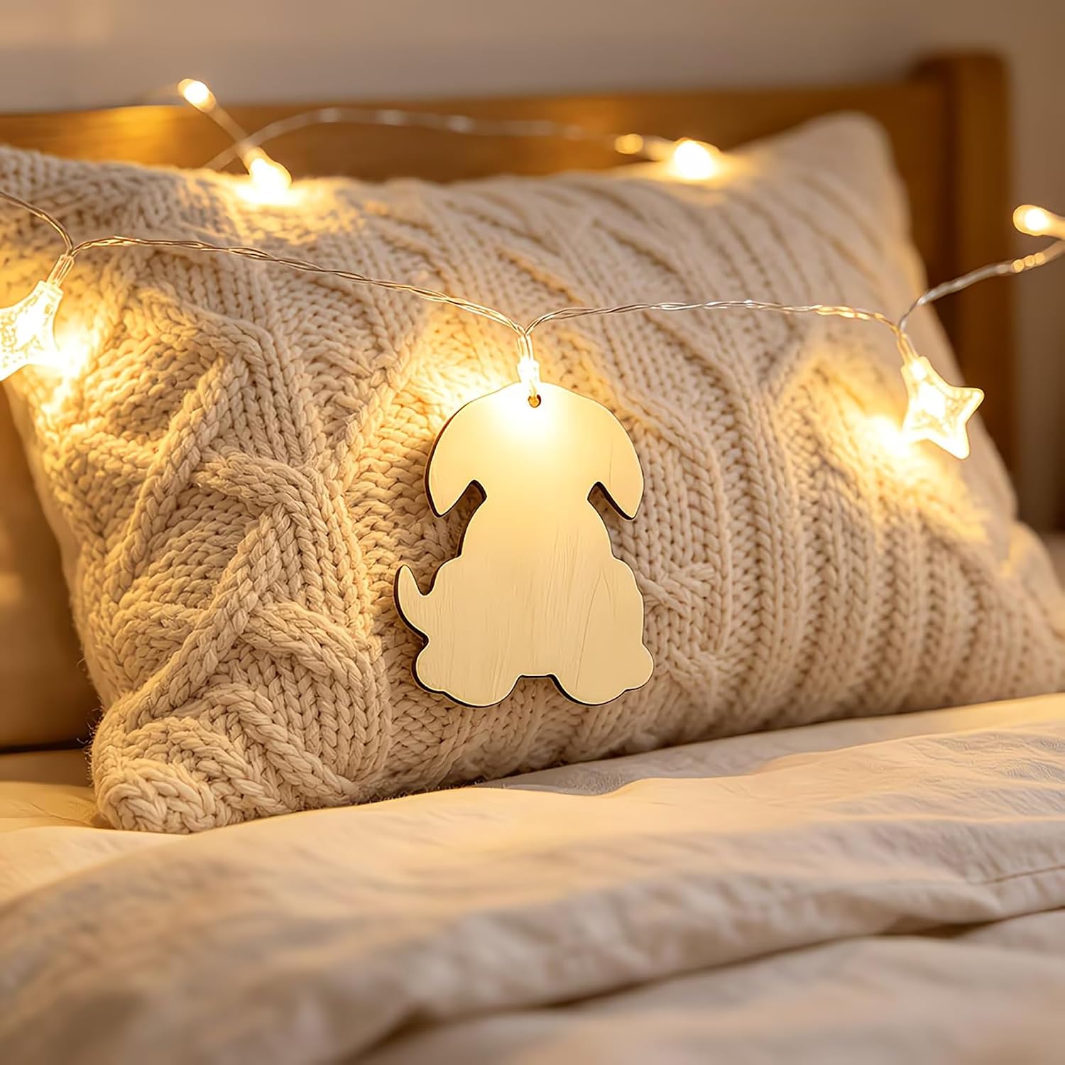wooden puppy blank for handmade craft projects