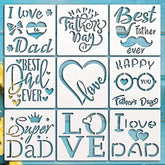 father's day stencil