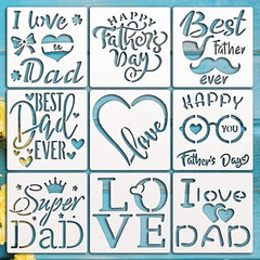 father's day stencil