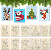 large christmas wooden cutouts for crafts