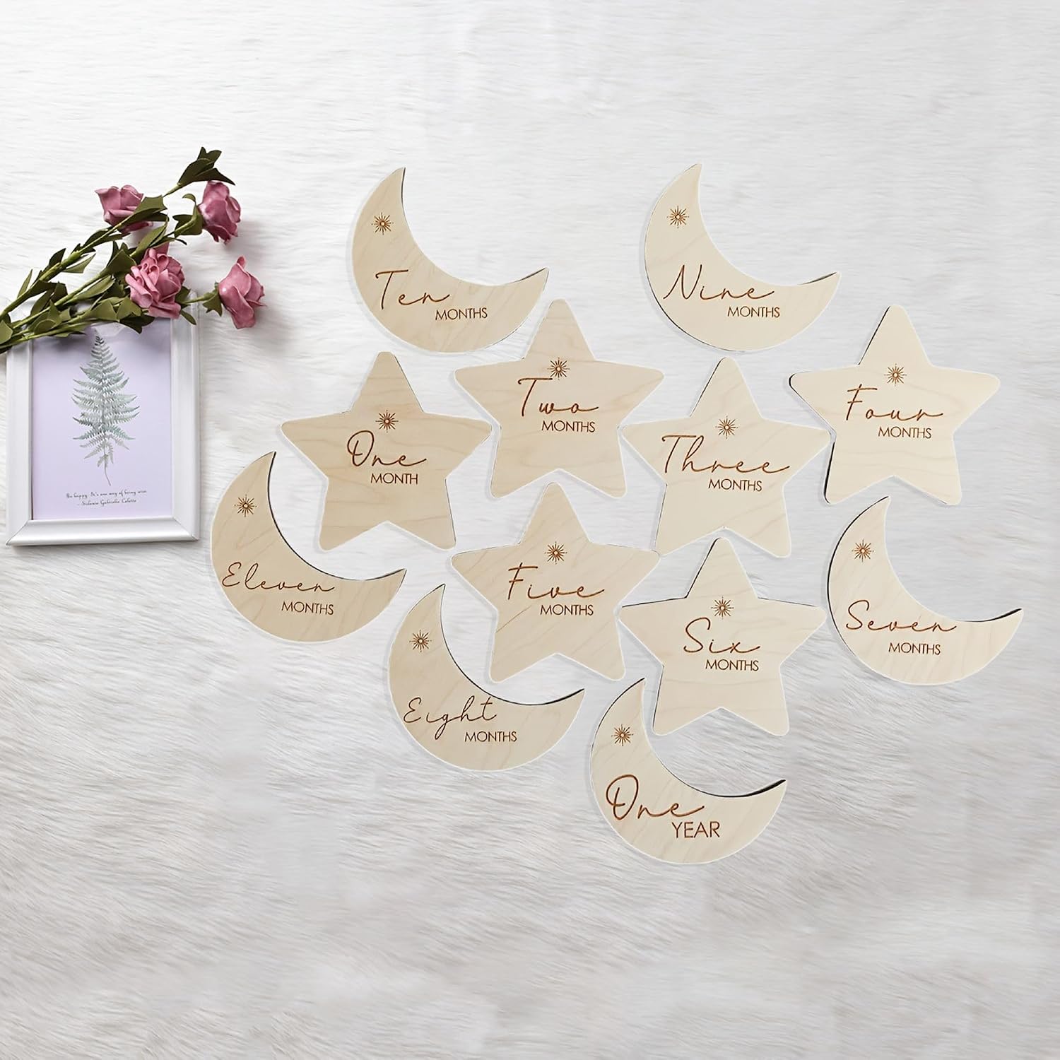 monthly baby photo cards