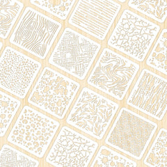 decorative texture stencil DIY home decor