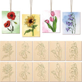 large flower wooden craft shapes