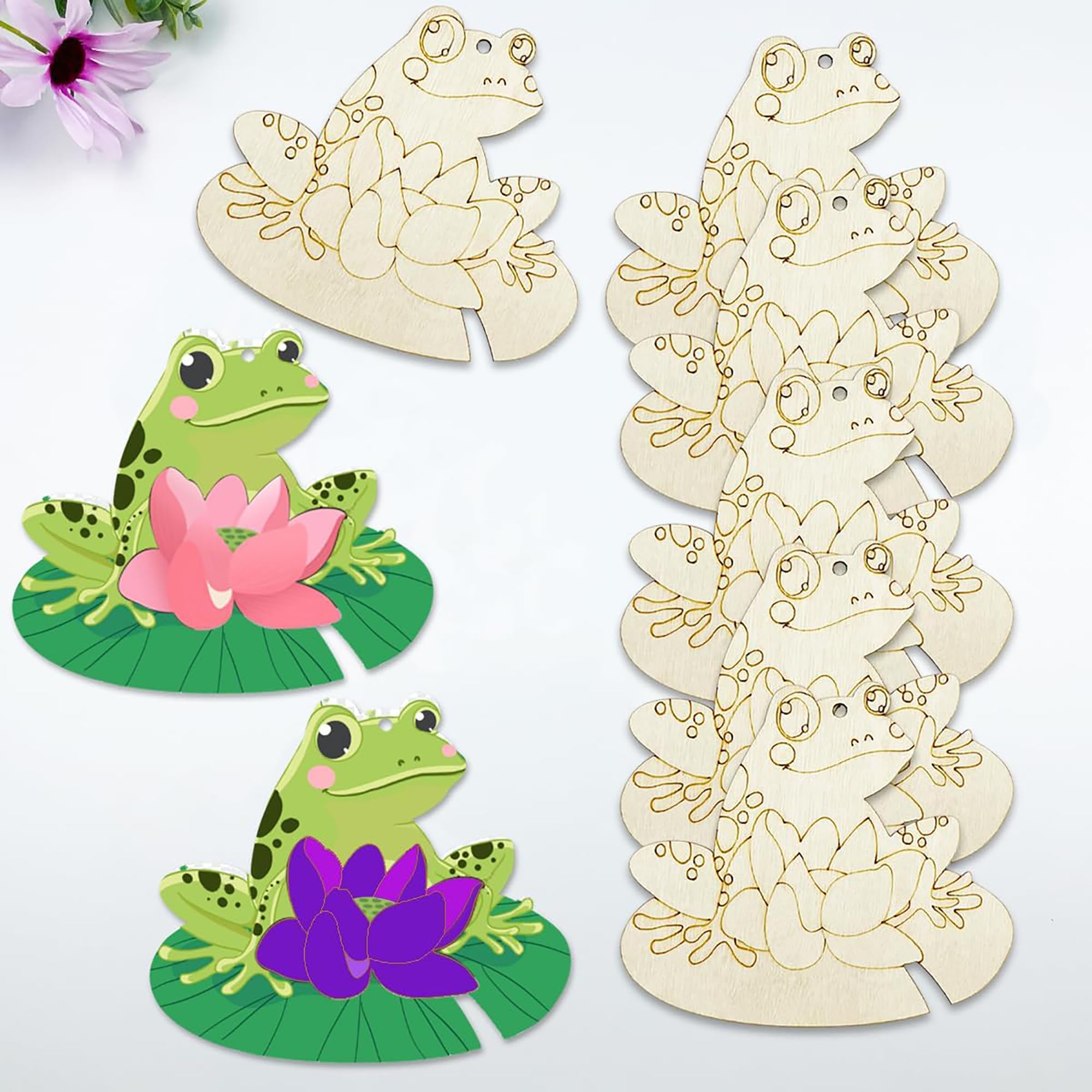 pond-themed decor pieces