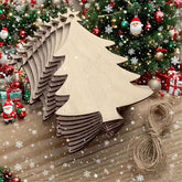 diy wooden christmas tree ornaments