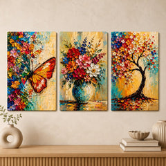 Butterfly Artwork for Living Room Wall