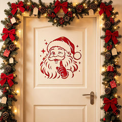 santa claus stencil for wood painting projects