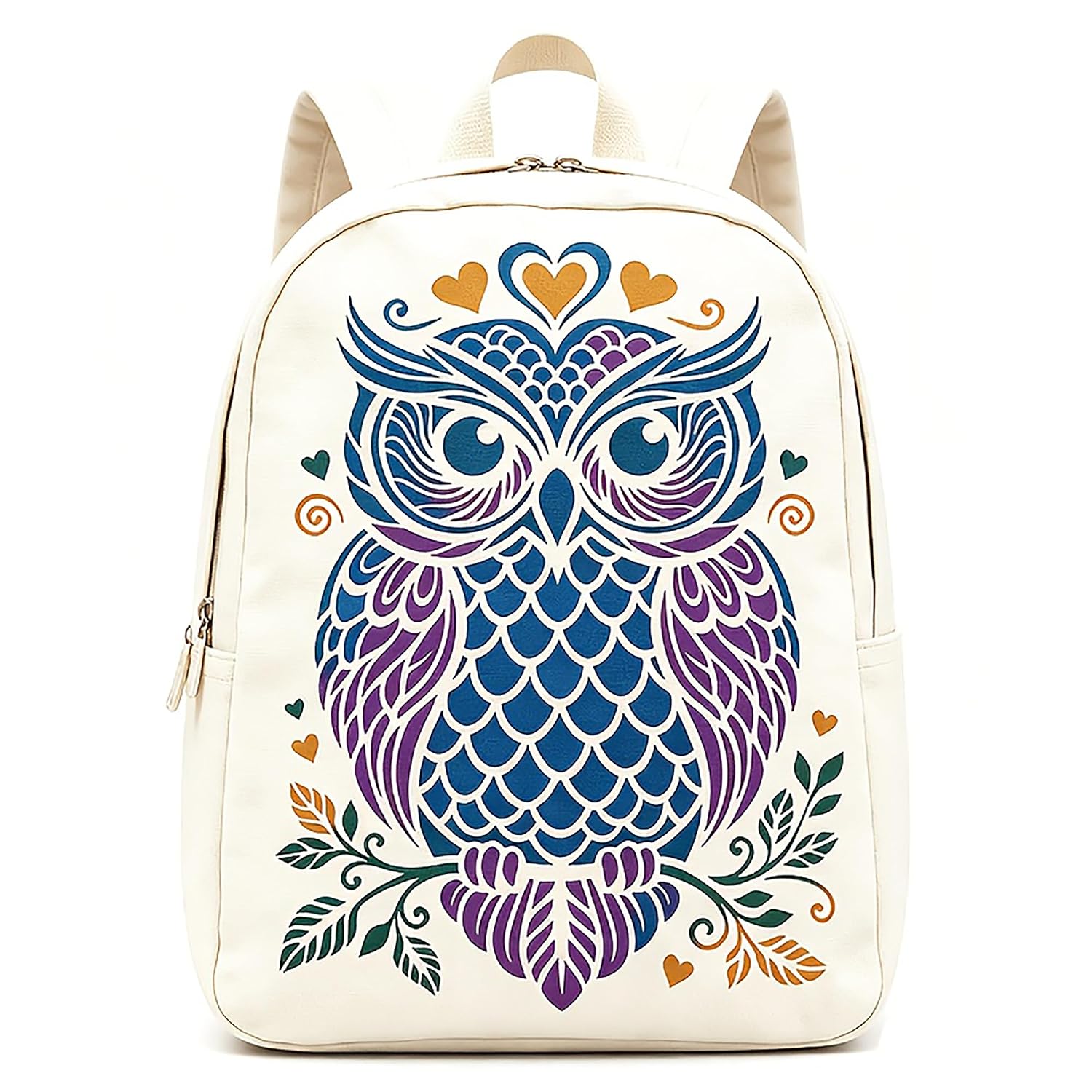 owl stencil for canvas and wood painting