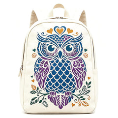 owl stencil for canvas and wood painting