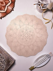 American Elm Laser-Cut Mandala Art Board Intricate Pre-Marked Design Art& DIY Painting Panel Good MDF Wall Decor