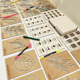 montessori puzzle montessori puzzle shapes montessori puzzles for kids learning toys for kids educational puzzle for kids leaf shaped mdf cutouts leaf puzzle