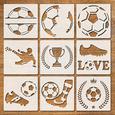 soccer stencils for painting