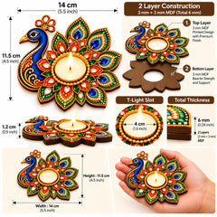 decorative tealight holder for Diwali decoration