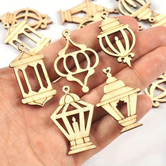 unfinished mdf lamp ornaments
