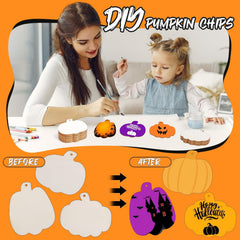 paintable blank pumpkin cutouts