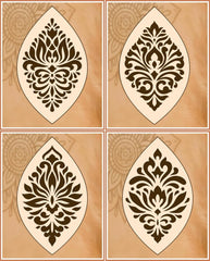 stencil set for students and hobby artists