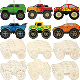 monster truck cutouts monster truck car truck for kids wooden truck toys for kids truck hanging ornament birthday gift return for kids