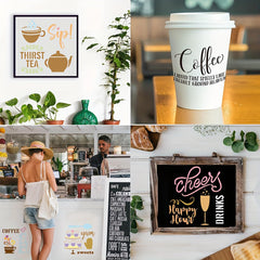 fabric painting coffee templates