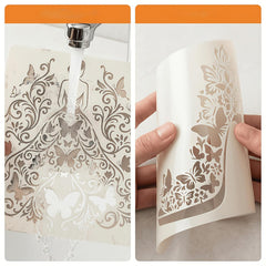lady figure stencil for wall painting